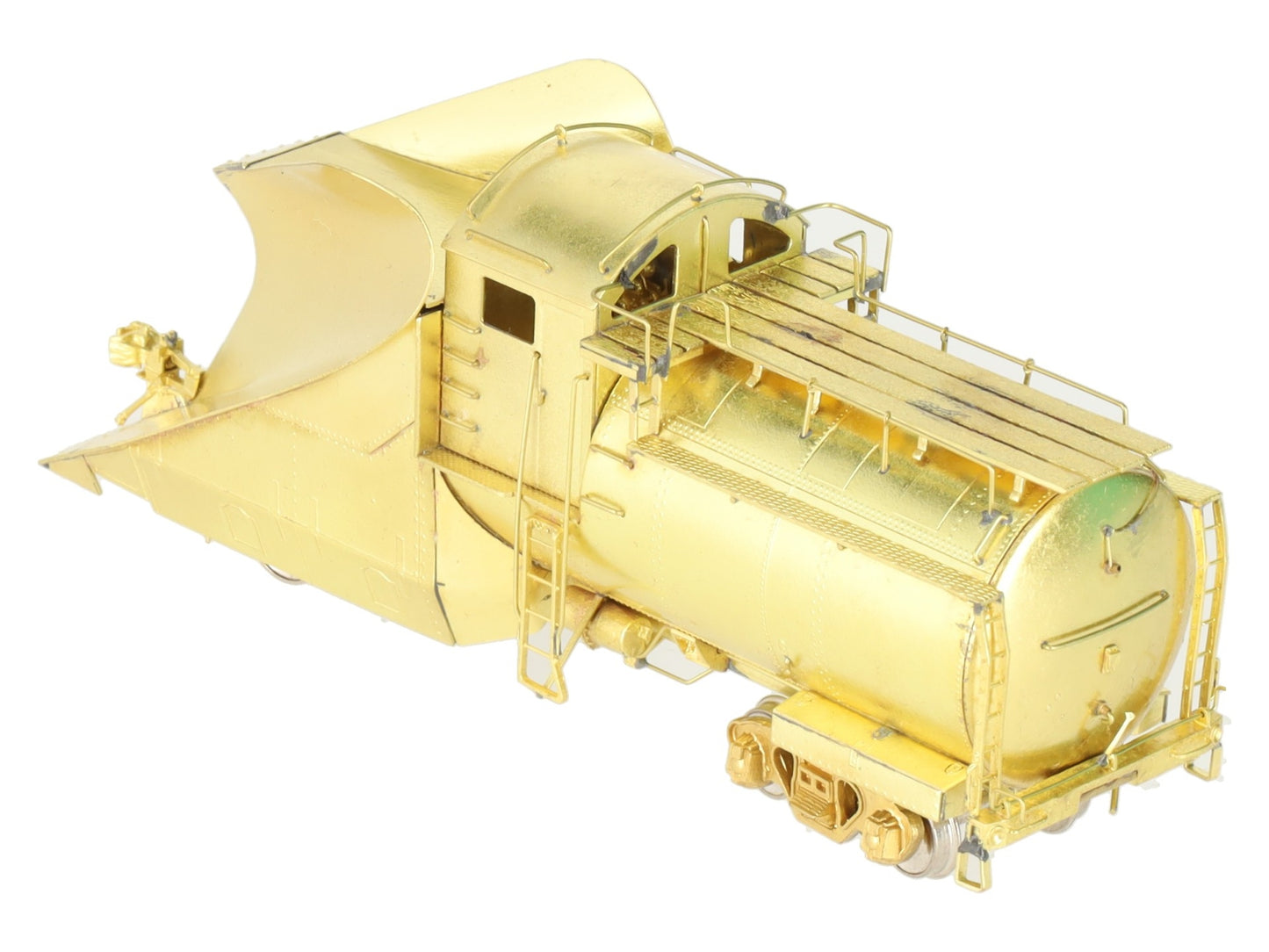 Overland 1300 HO BRASS Union Pacific Snow Plow #900005 EX/Box