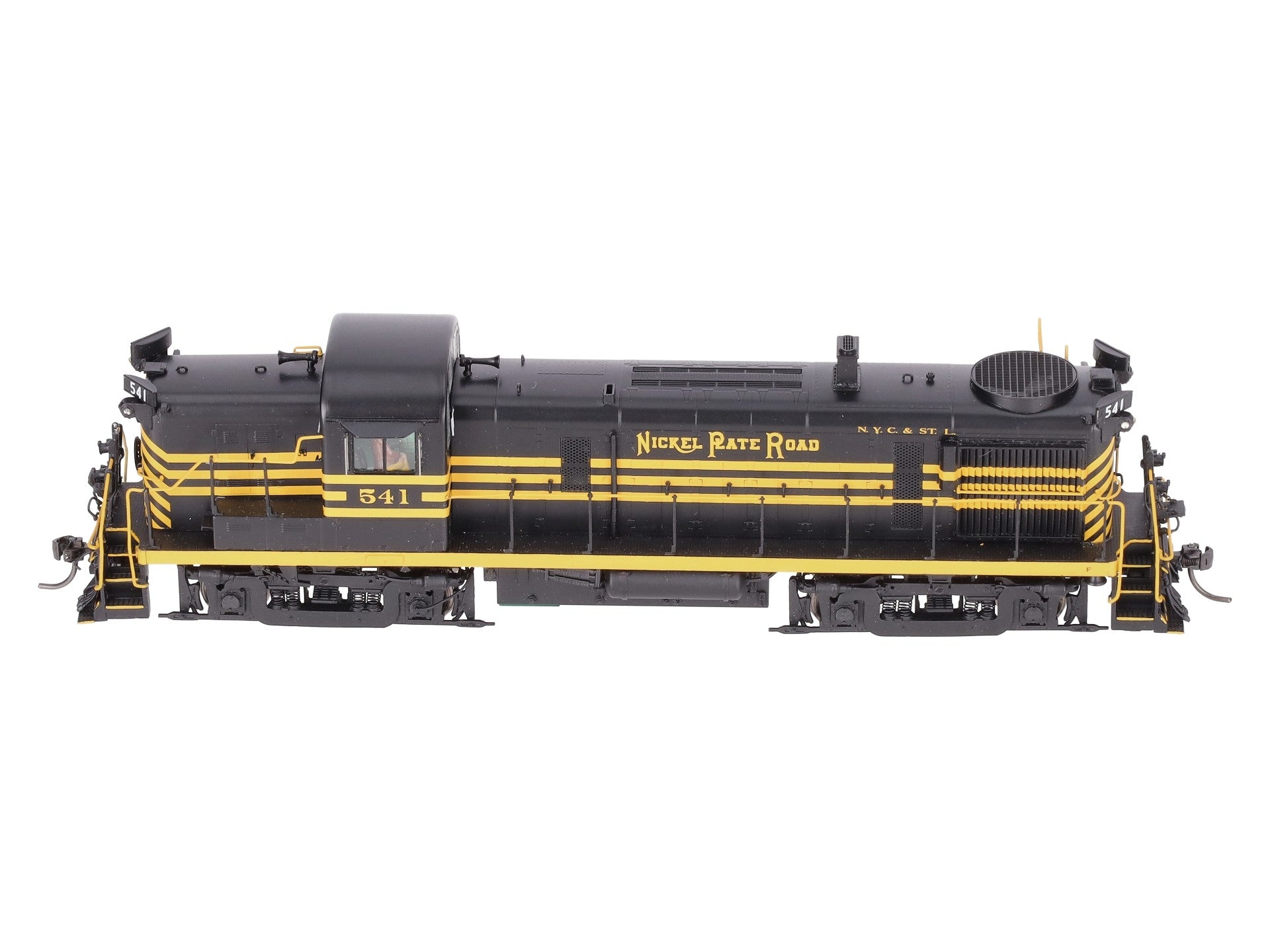 Overland 087010113.1 HO BRASS NKP Alco RS-3 Diesel #541 w/Lights (#11-18) EX/Box