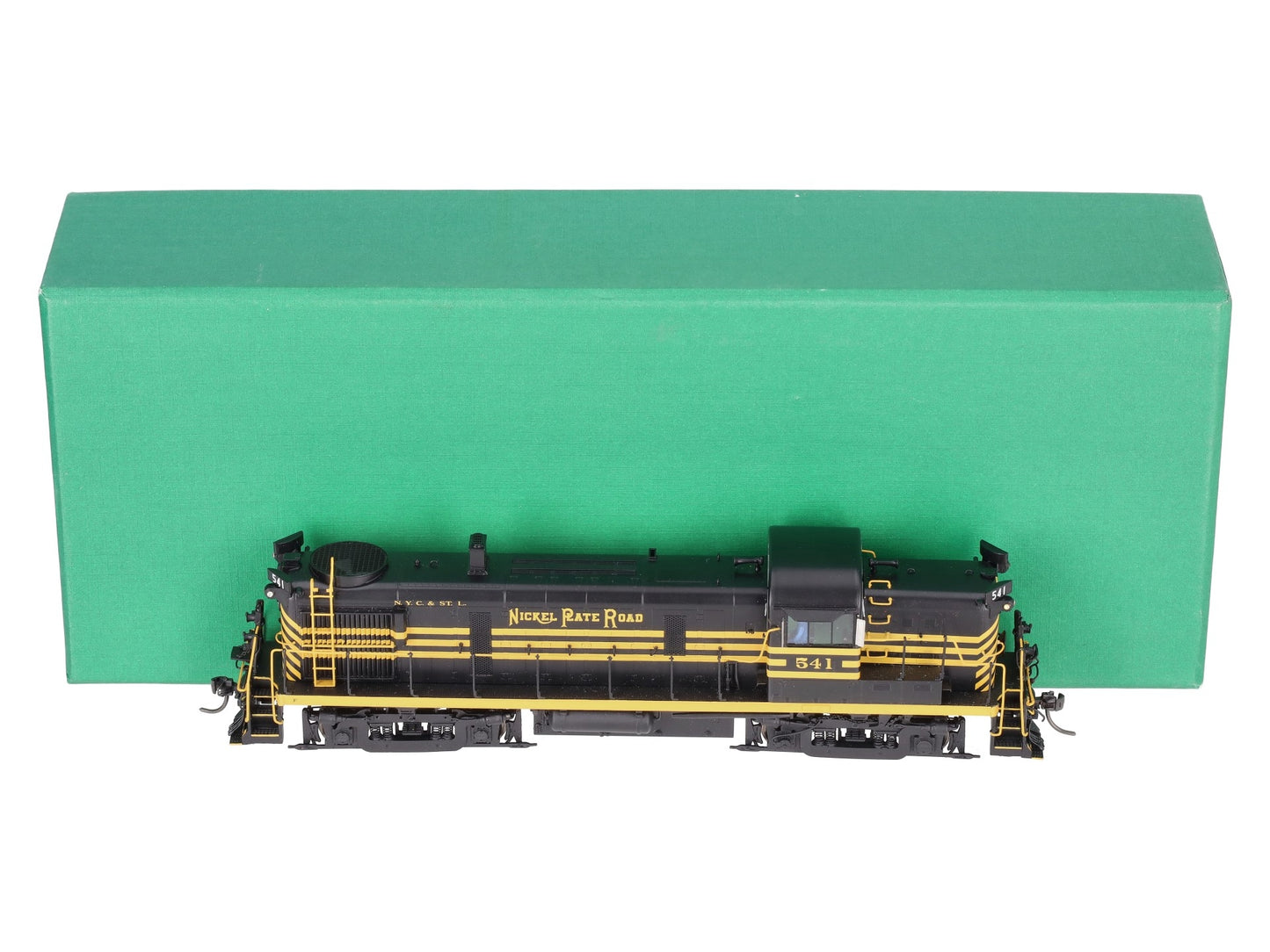 Overland 087010113.1 HO BRASS NKP Alco RS-3 Diesel #541 w/Lights (#11-18) EX/Box