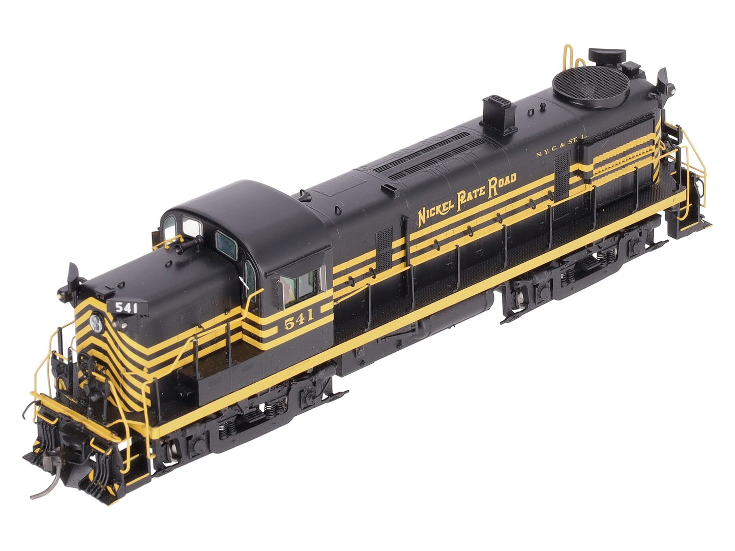Overland 087010113.1 HO BRASS NKP Alco RS-3 Diesel #541 w/Lights (#11-18) EX/Box