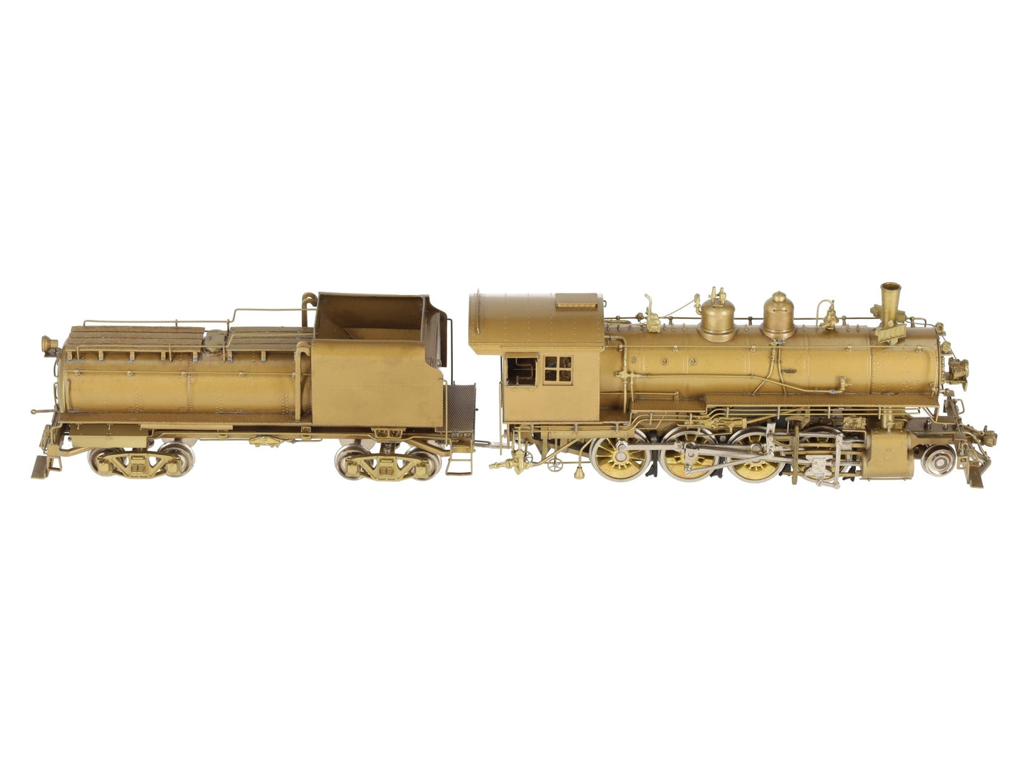 Overland 1444 HO BRASS Union Pacific C-57 2-8-0 Steam Loco w/Long Tender EX/Box