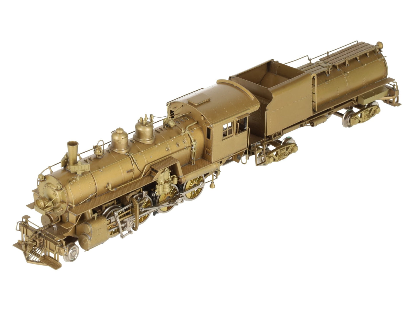 Overland 1444 HO BRASS Union Pacific C-57 2-8-0 Steam Loco w/Long Tender EX/Box