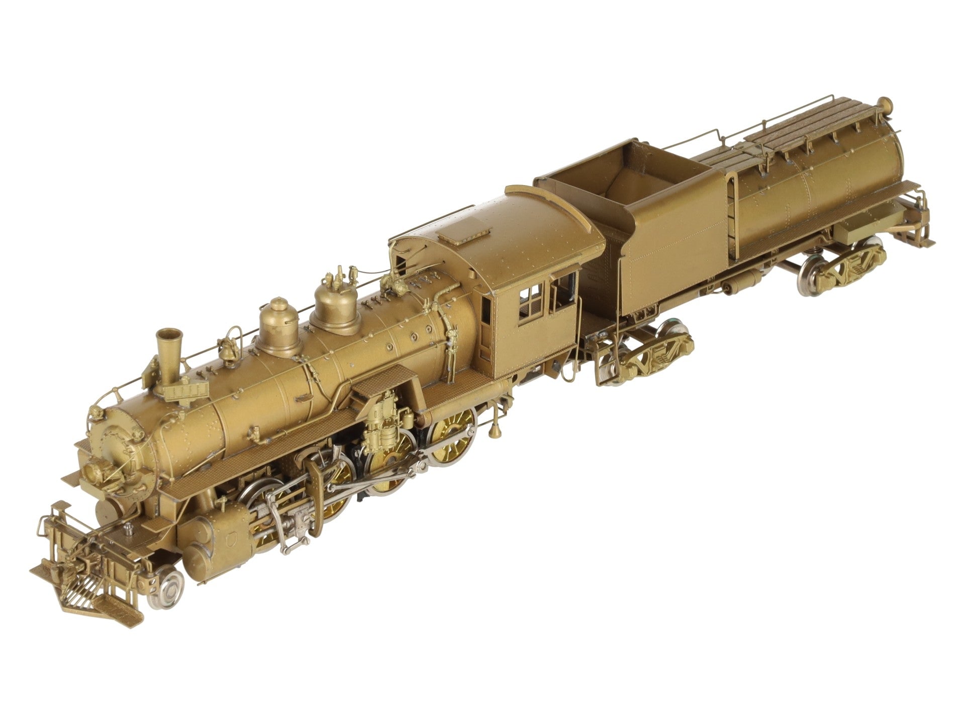 Overland 1444 HO BRASS Union Pacific C-57 2-8-0 Steam Loco w/Long Tender EX/Box
