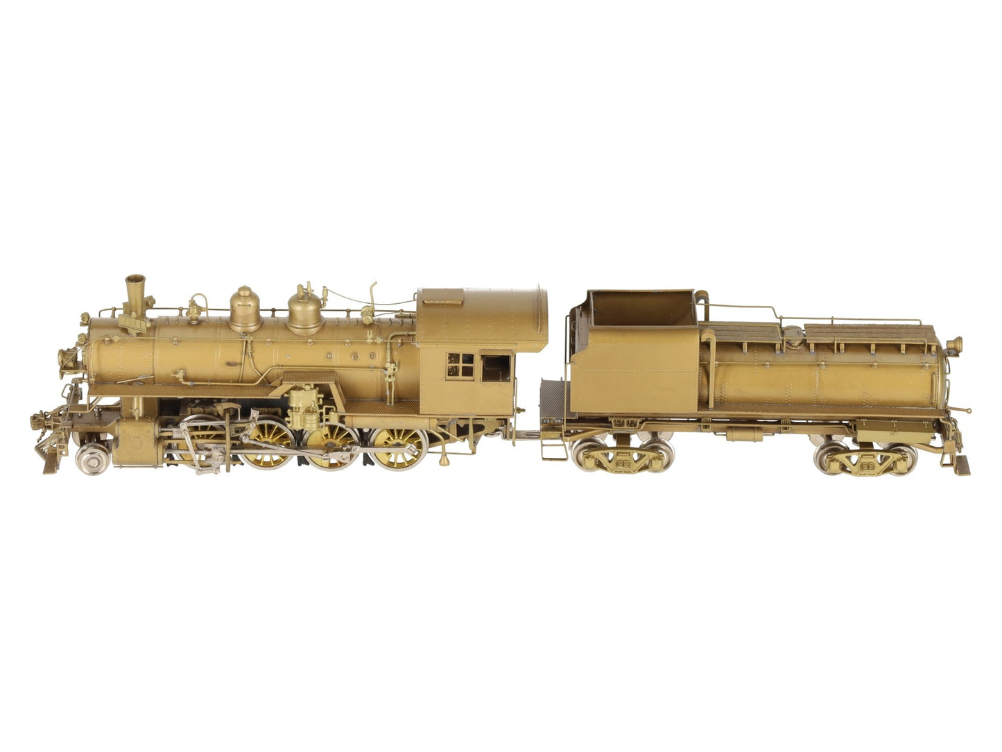 Overland 1444 HO BRASS Union Pacific C-57 2-8-0 Steam Loco w/Long Tender EX/Box