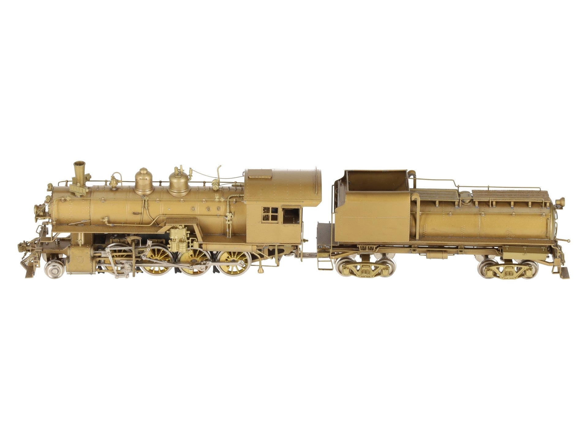 Overland 1444 HO BRASS Union Pacific C-57 2-8-0 Steam Loco w/Long Tender EX/Box