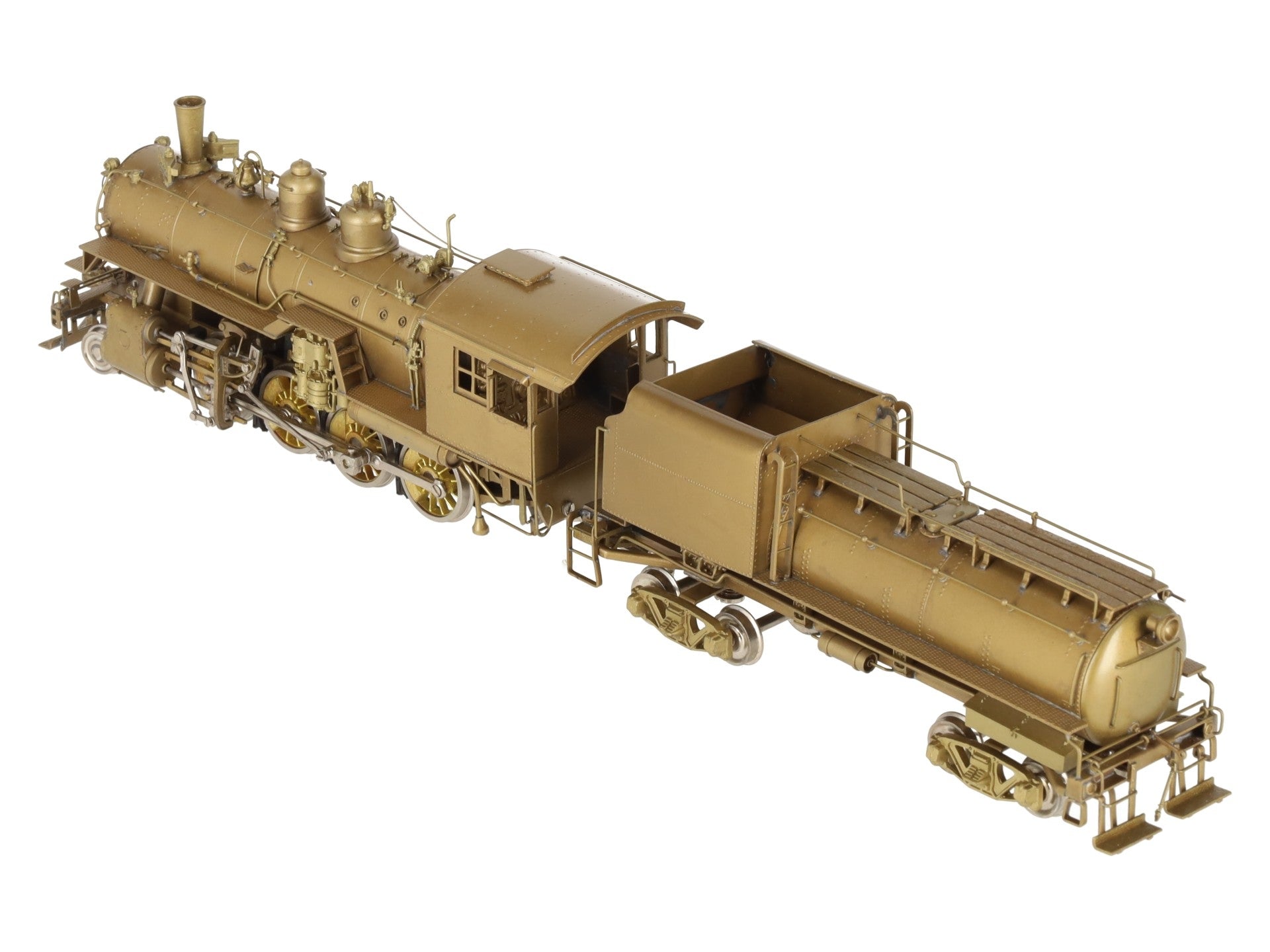 Overland 1444 HO BRASS Union Pacific C-57 2-8-0 Steam Loco w/Long Tender EX/Box
