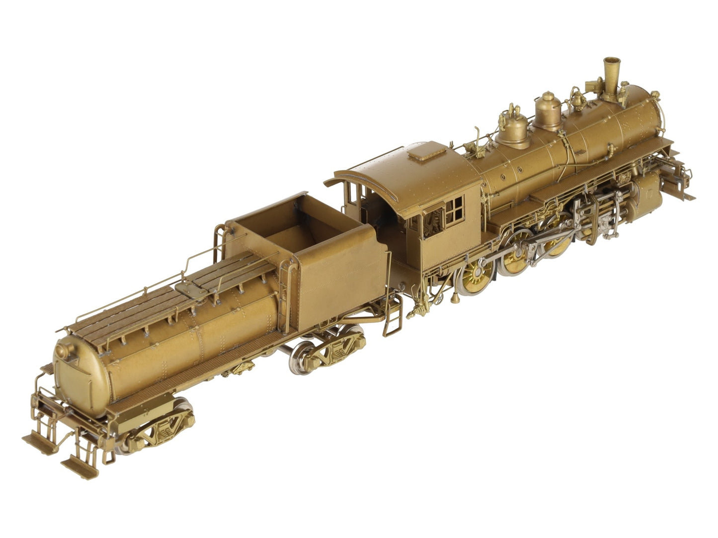 Overland 1444 HO BRASS Union Pacific C-57 2-8-0 Steam Loco w/Long Tender EX/Box