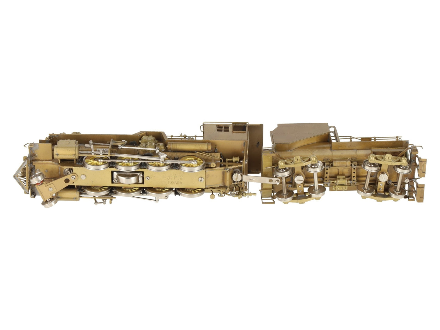 Overland 1444 HO BRASS Union Pacific C-57 2-8-0 Steam Loco w/Tender EX/Box