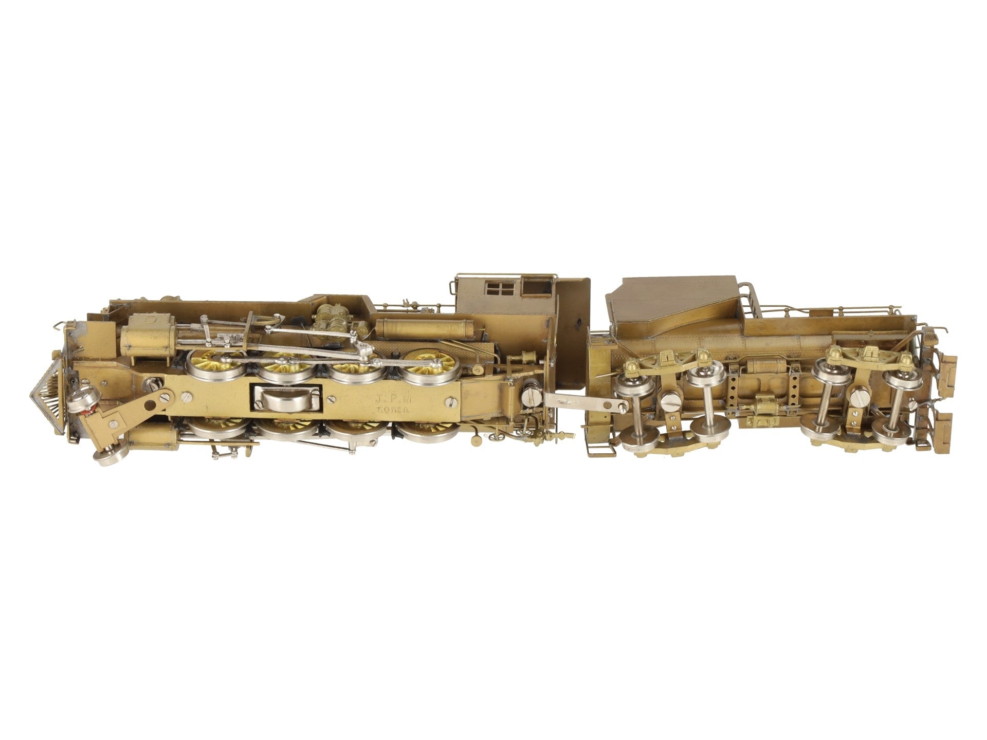 Overland 1444 HO BRASS Union Pacific C-57 2-8-0 Steam Loco w/Tender EX/Box