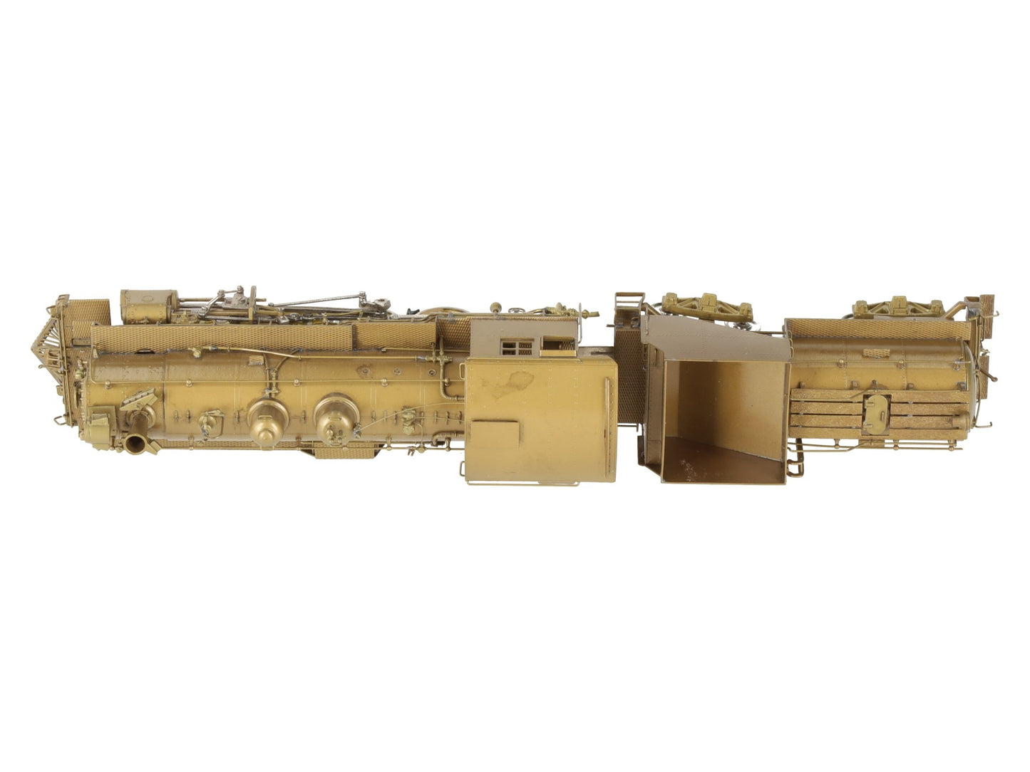 Overland 1444 HO BRASS Union Pacific C-57 2-8-0 Steam Loco w/Tender EX/Box