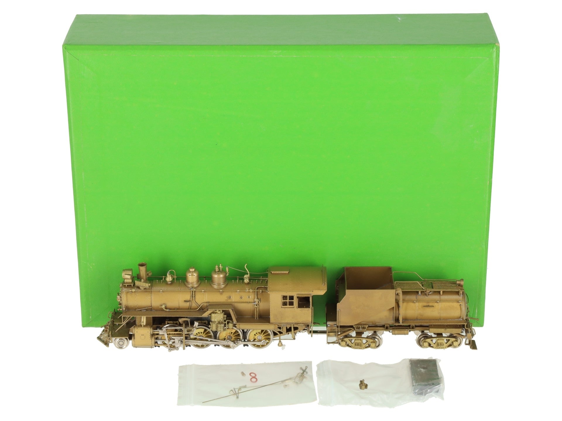 Overland 1444 HO BRASS Union Pacific C-57 2-8-0 Steam Loco w/Tender EX/Box