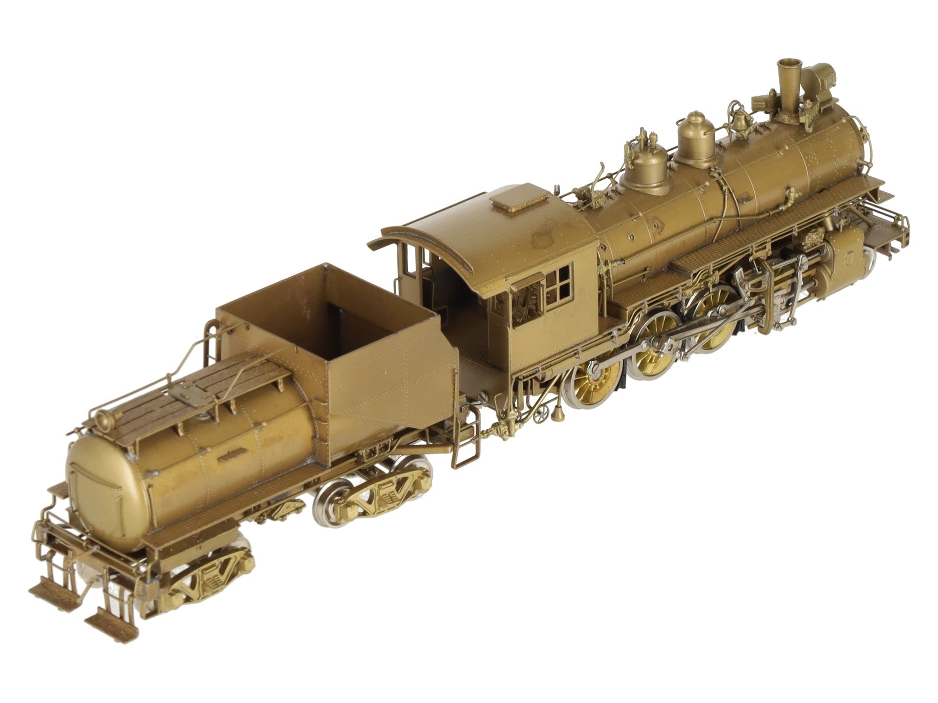 Overland 1444 HO BRASS Union Pacific C-57 2-8-0 Steam Loco w/Tender EX/Box