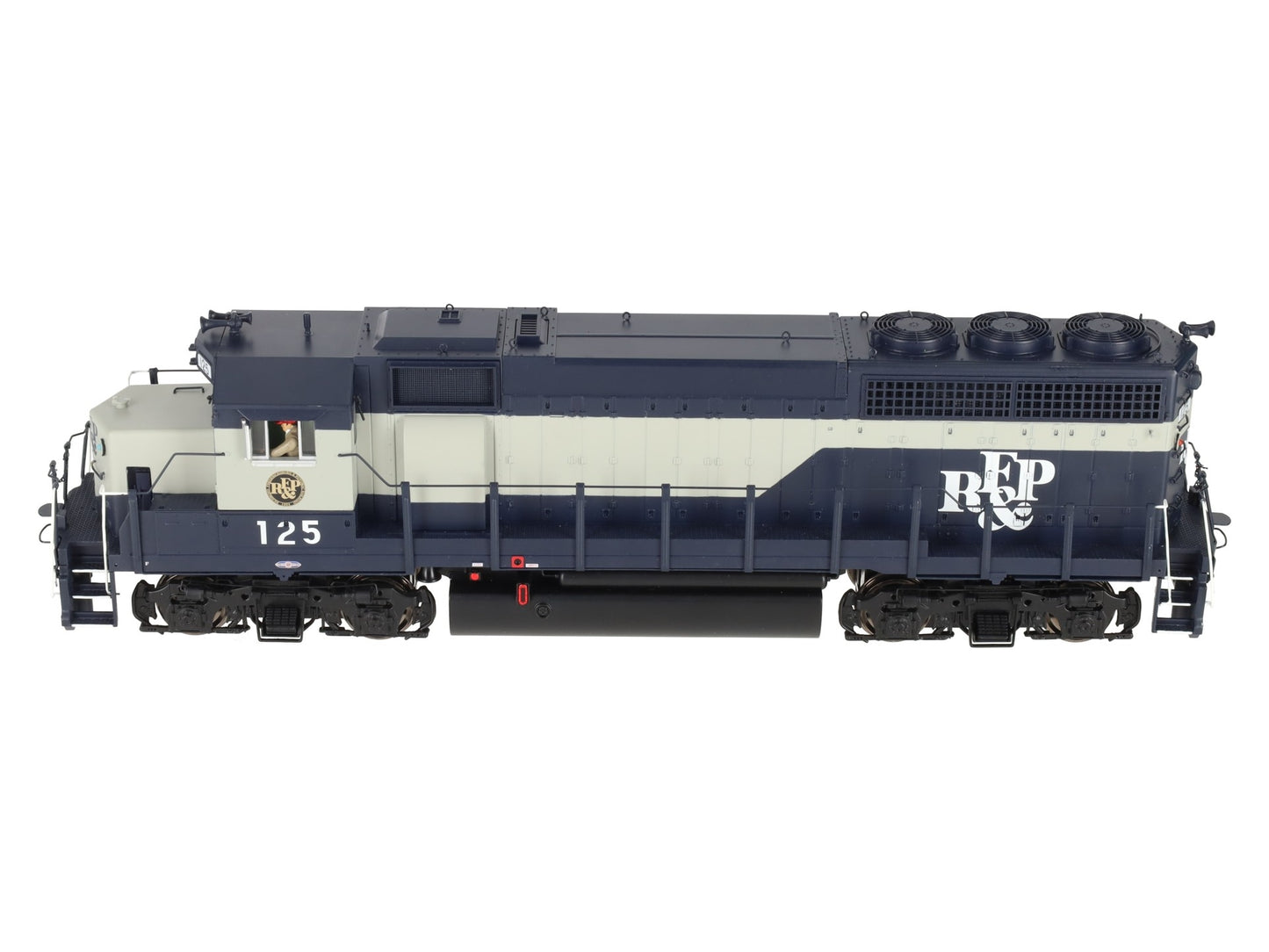 MTH 22-21467-2 O Gauge RF&P GP-40 Diesel Locomotive #125 w/ PS3 EX/Box