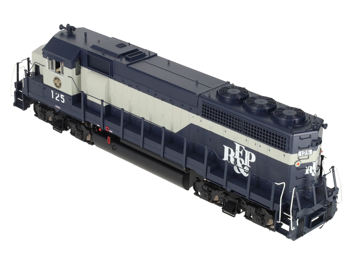 MTH 22-21467-2 O Gauge RF&P GP-40 Diesel Locomotive #125 w/ PS3 EX/Box