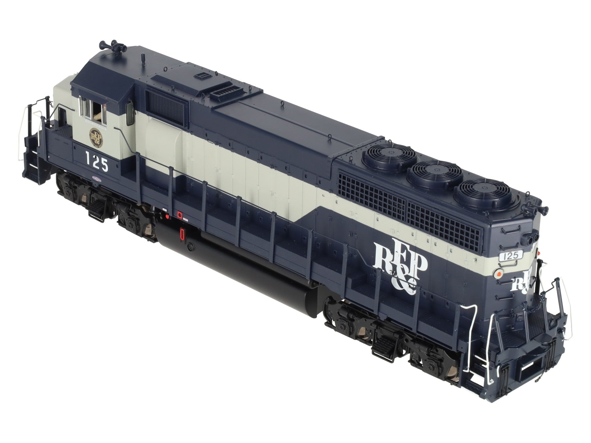 MTH 22-21467-2 O Gauge RF&P GP-40 Diesel Locomotive #125 w/ PS3 EX/Box