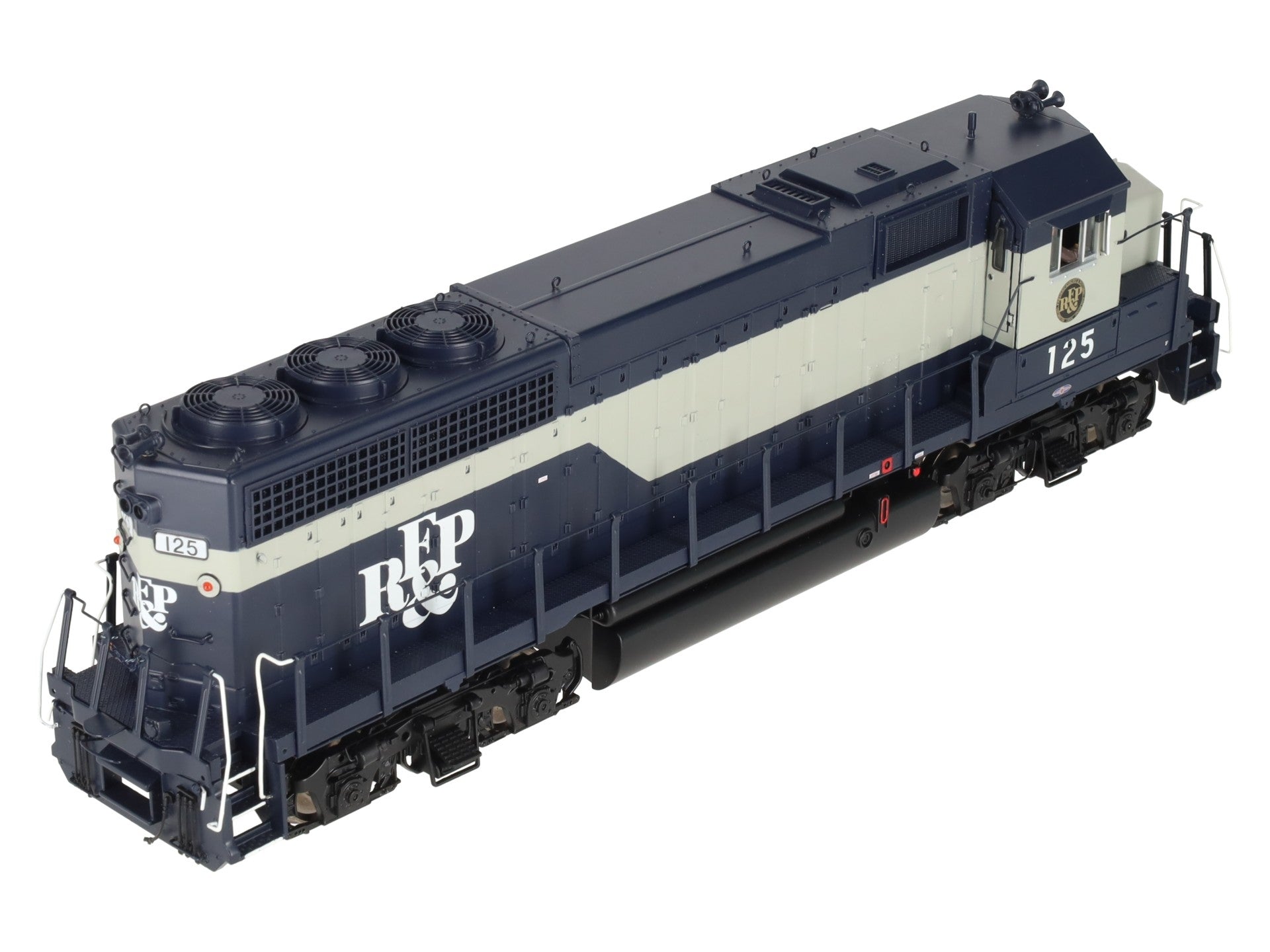 MTH 22-21467-2 O Gauge RF&P GP-40 Diesel Locomotive #125 w/ PS3 EX/Box