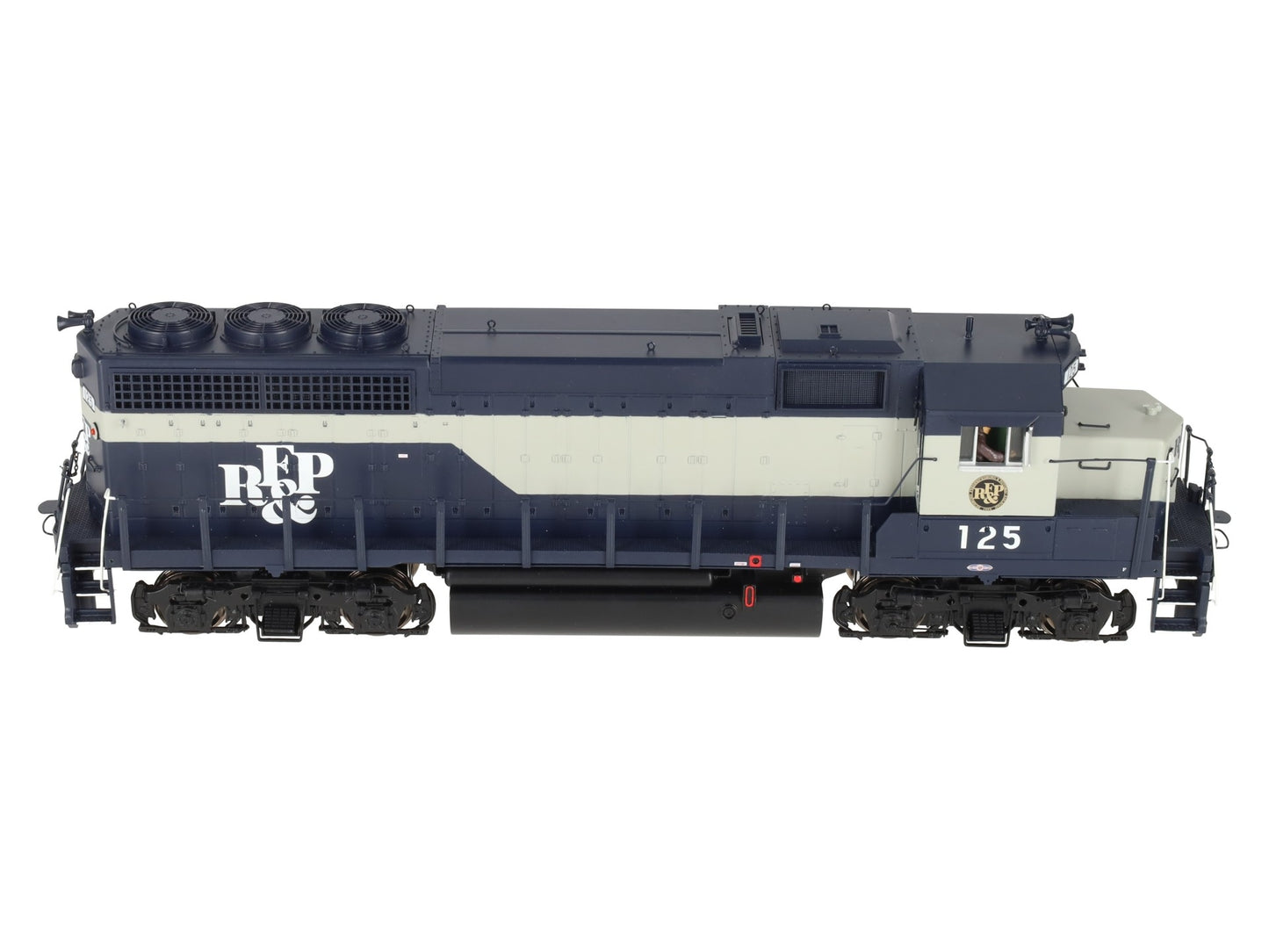 MTH 22-21467-2 O Gauge RF&P GP-40 Diesel Locomotive #125 w/ PS3 EX/Box