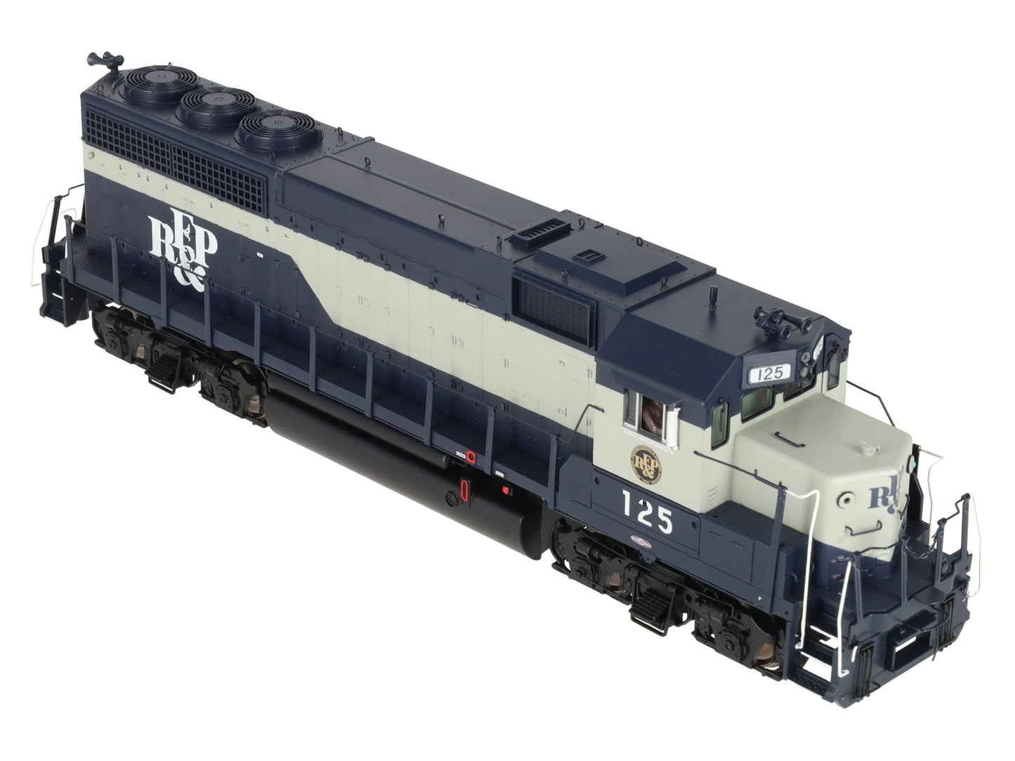 MTH 22-21467-2 O Gauge RF&P GP-40 Diesel Locomotive #125 w/ PS3 EX/Box