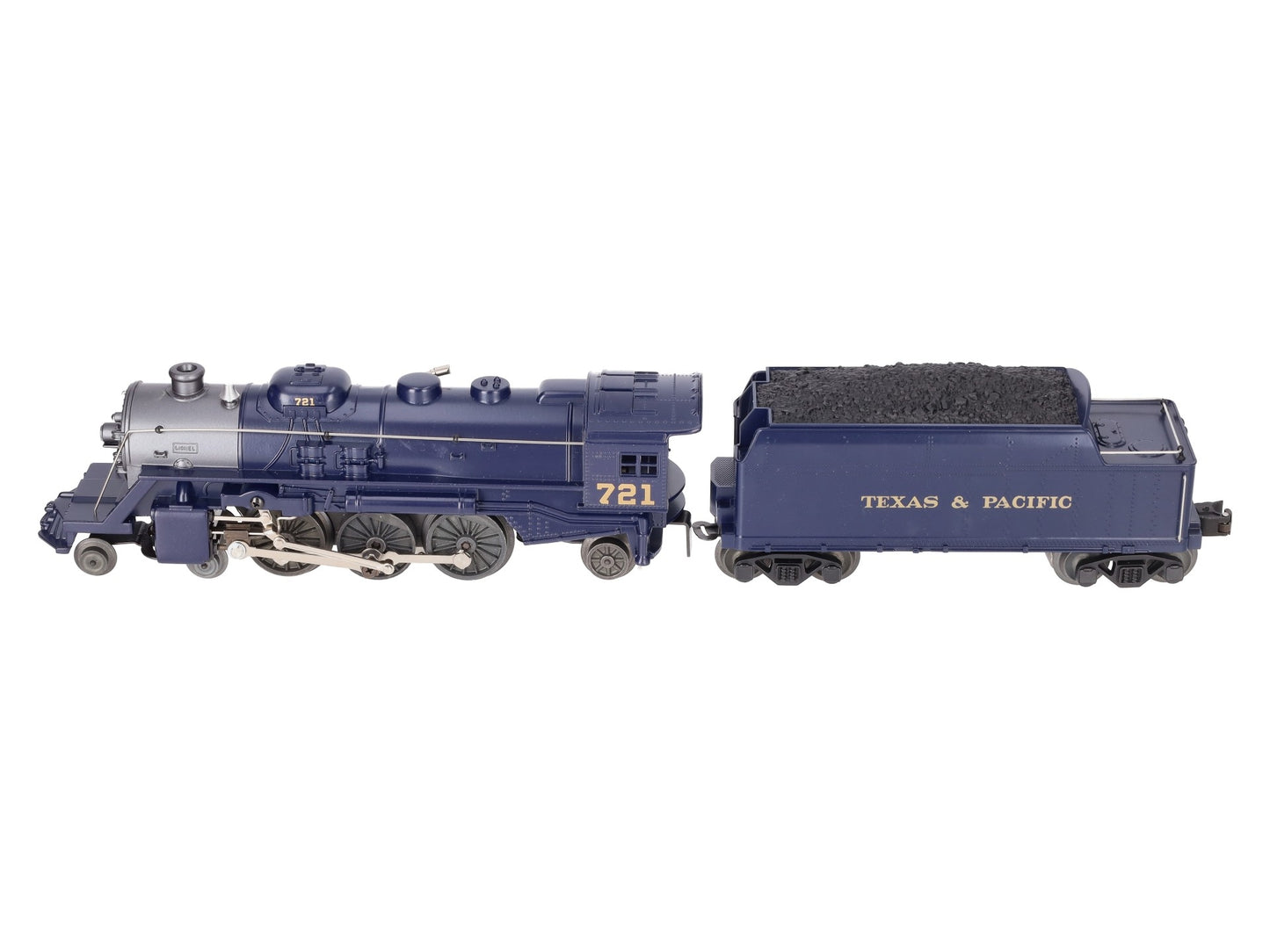 Lionel 6-18679 O Gauge Texas & Pacific 4-6-2 Steam Locomotive and Tender #721 EX/Box