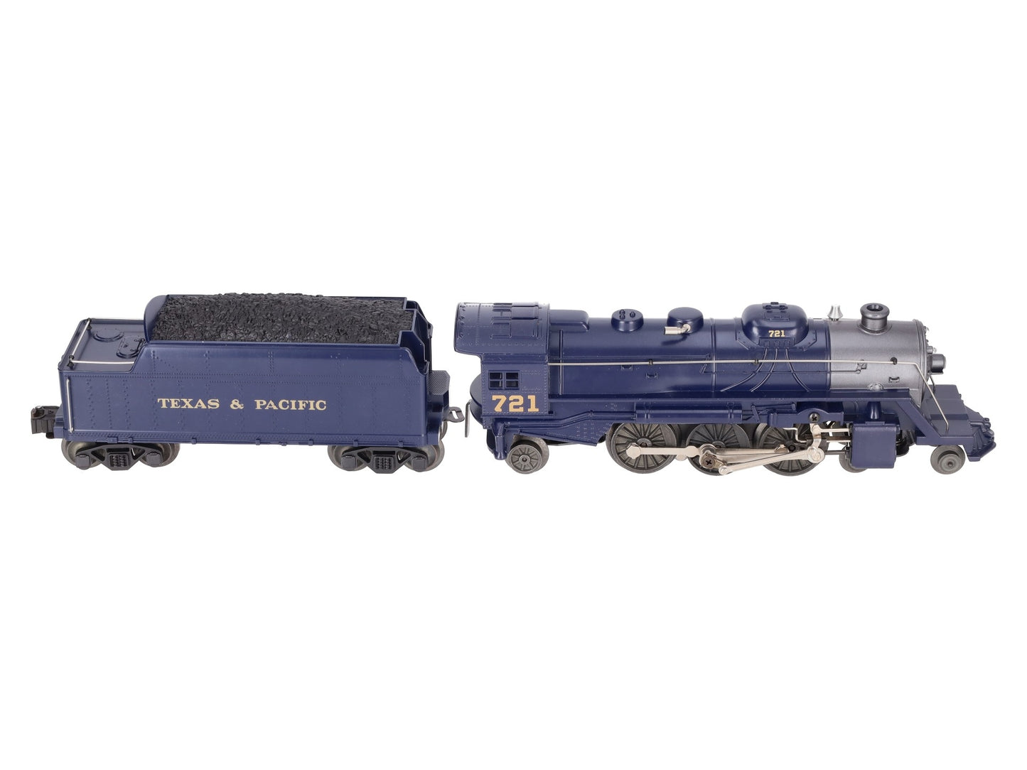 Lionel 6-18679 O Gauge Texas & Pacific 4-6-2 Steam Locomotive and Tender #721 EX/Box