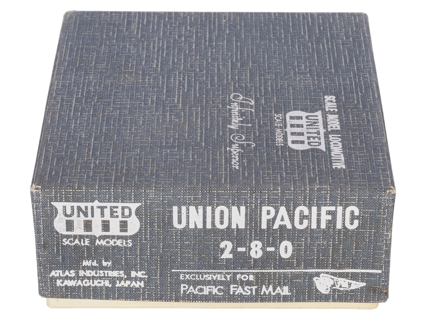 Scale Models HO Scale Brass Union Pacific Steam Locomotive #313 EX/Box
