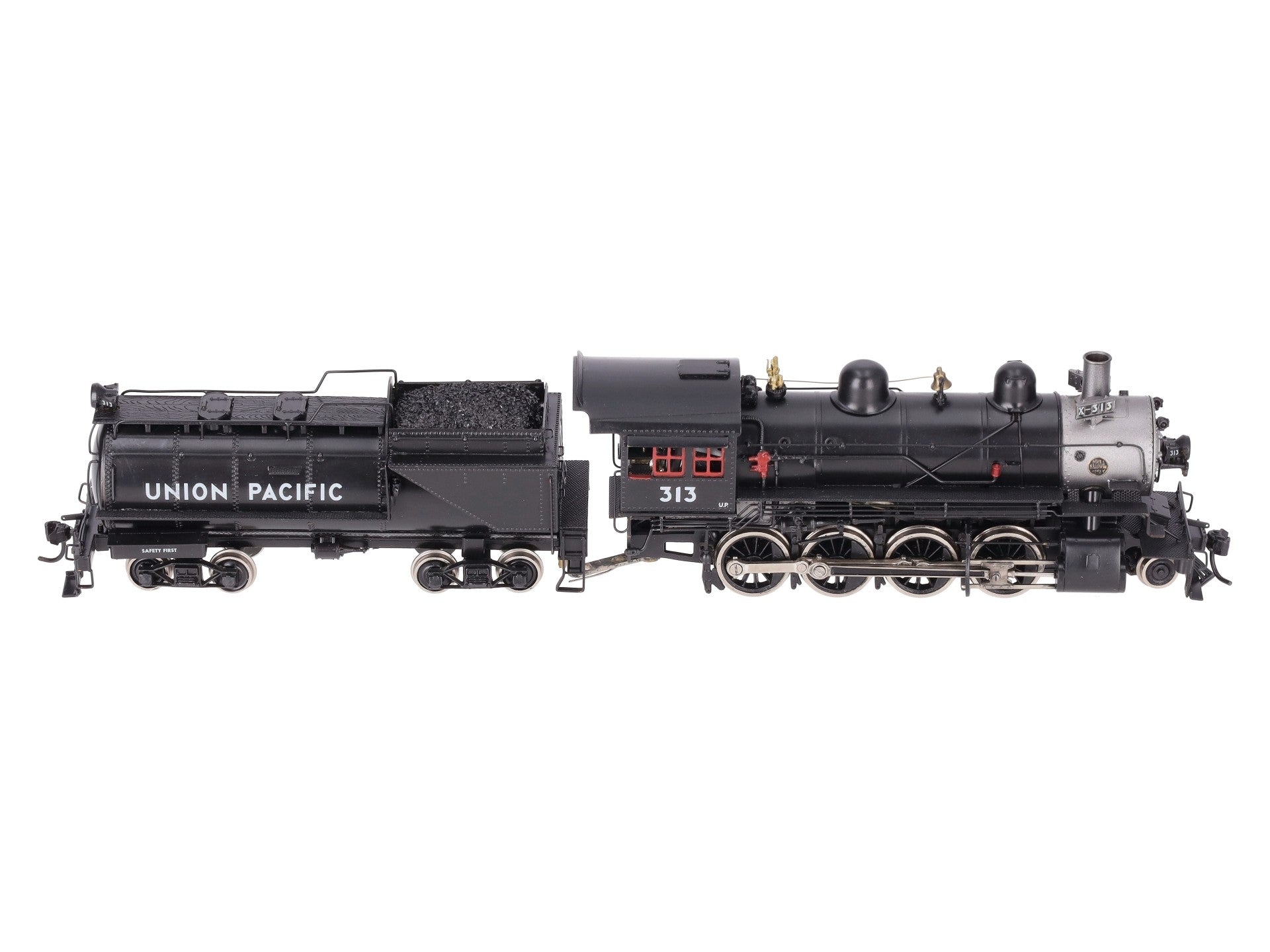 Scale Models HO Scale Brass Union Pacific Steam Locomotive #313 EX/Box