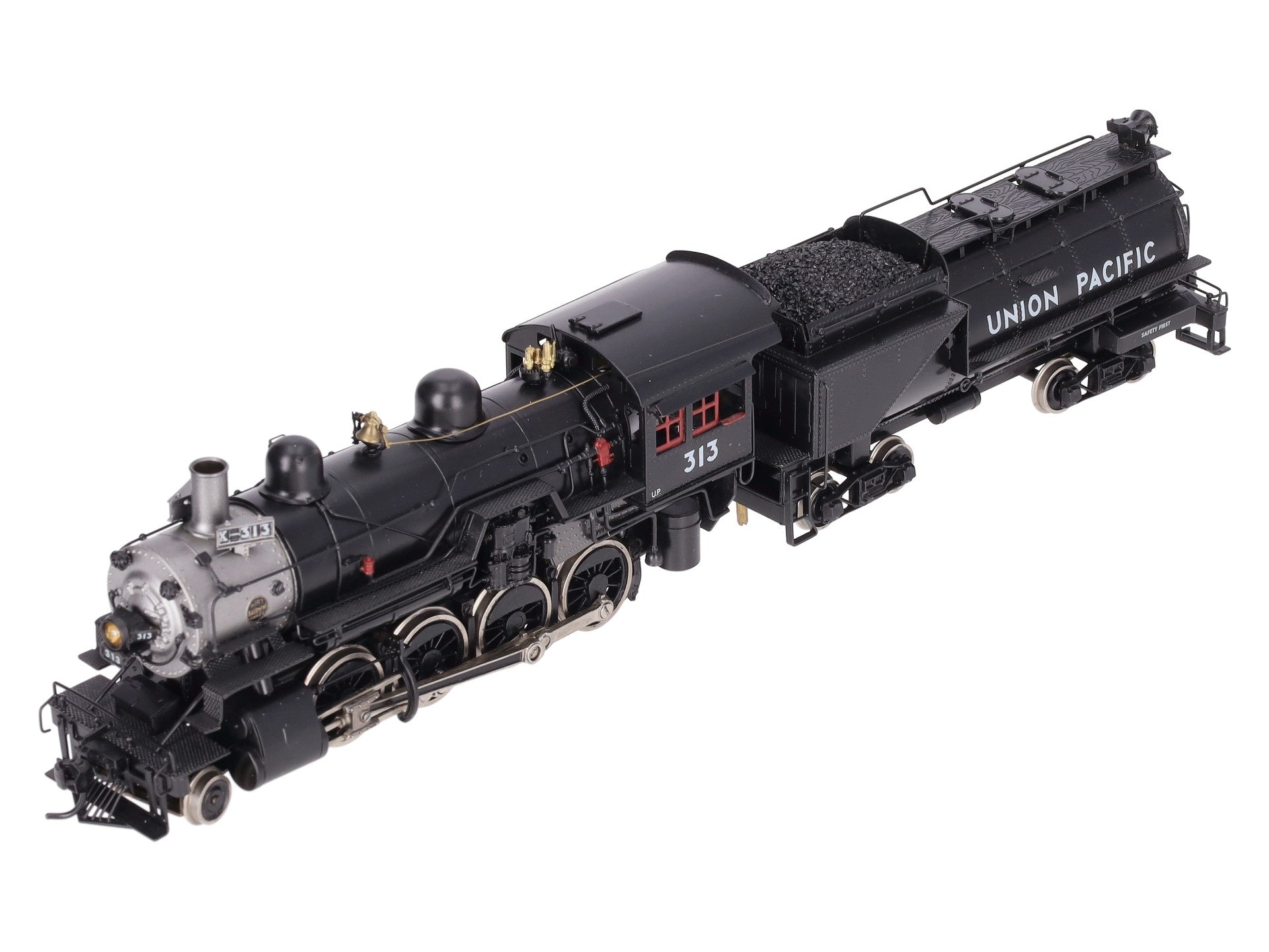 Scale Models HO Scale Brass Union Pacific Steam Locomotive #313 EX/Box