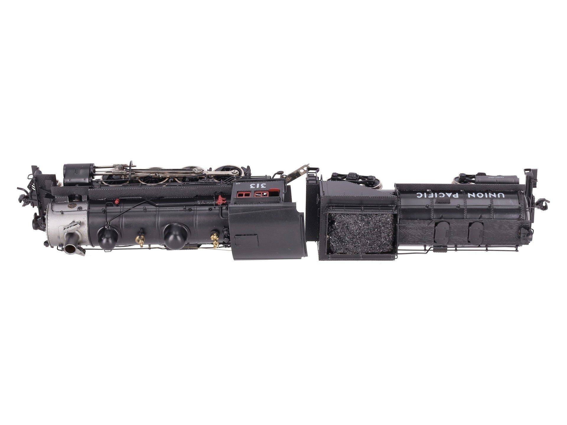 Scale Models HO Scale Brass Union Pacific Steam Locomotive #313 EX/Box