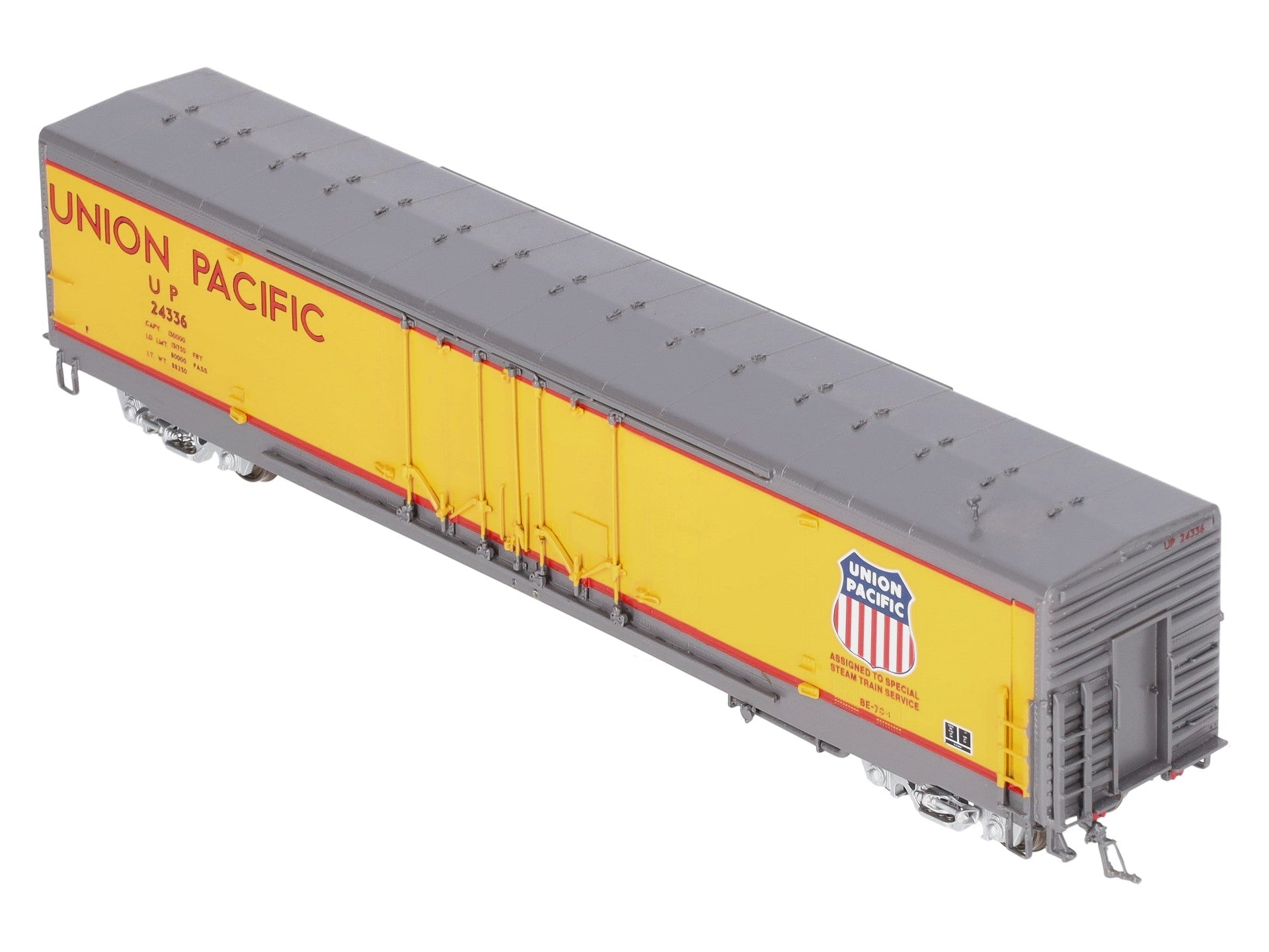 Overland 3344.1 HO Scale Brass Union Pacific Boxcar #24336 EX/Box