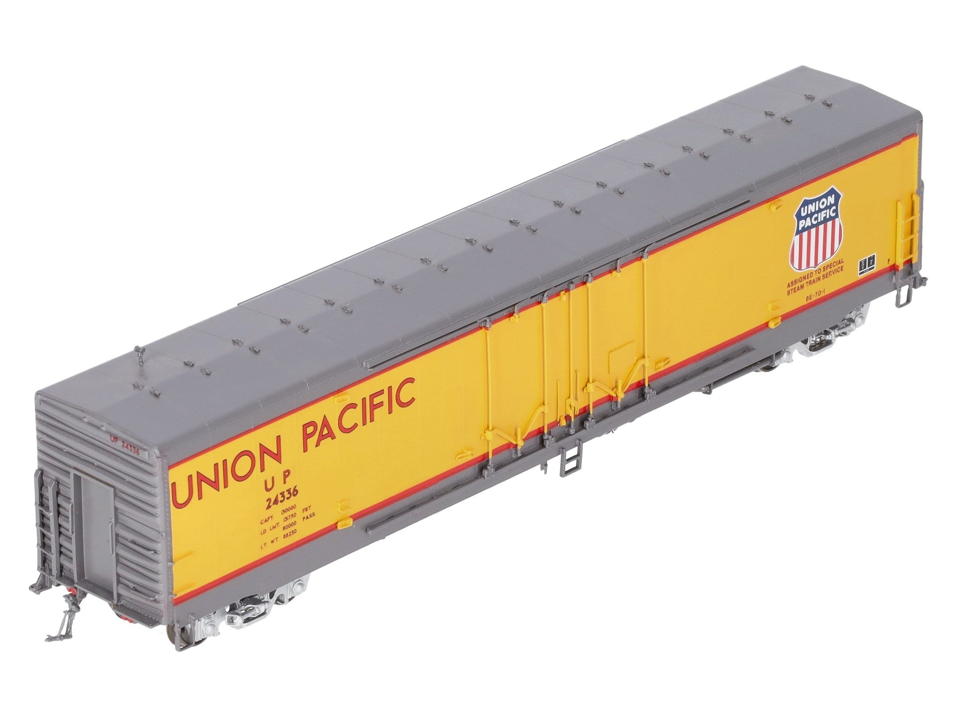 Overland 3344.1 HO Scale Brass Union Pacific Boxcar #24336 EX/Box