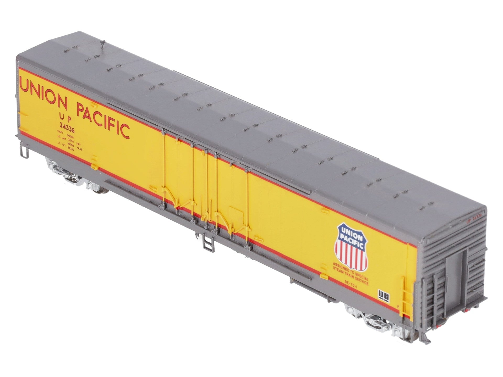 Overland 3344.1 HO Scale Brass Union Pacific Boxcar #24336 EX/Box