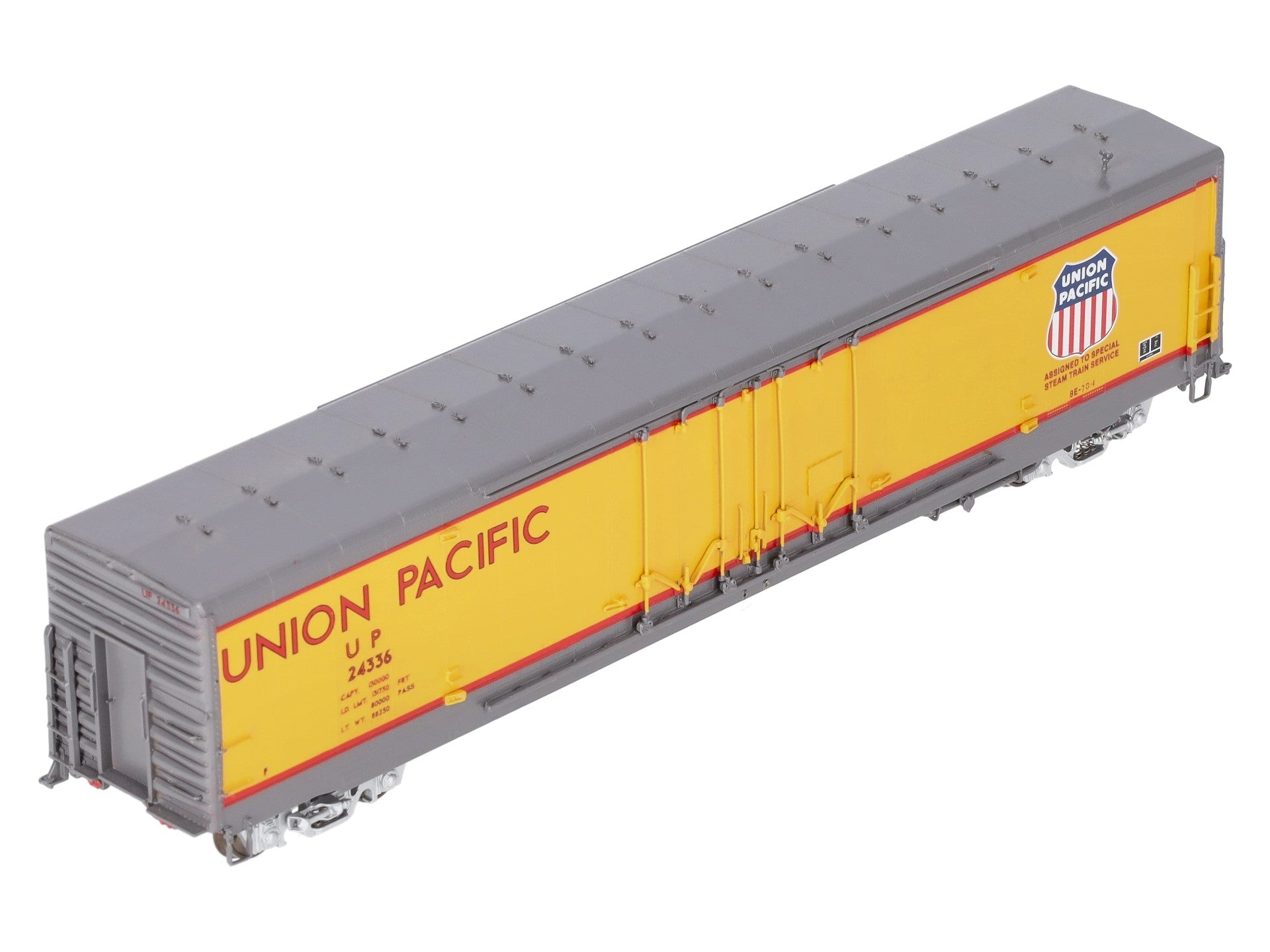Overland 3344.1 HO Scale Brass Union Pacific Boxcar #24336 EX/Box