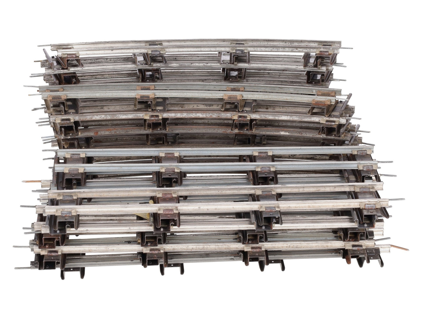 American Flyer Vintage S Straight & Curved Track Sections #702 & Other [36] VG