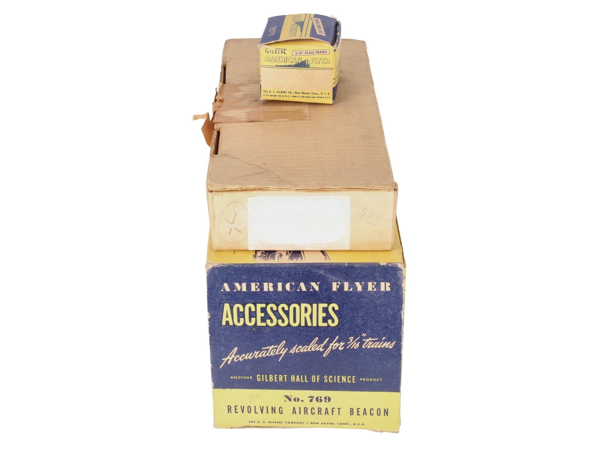 American Flyer Vintage S Postwar Accessories # 769, 760, 23750 & 761 [4] VG/Box