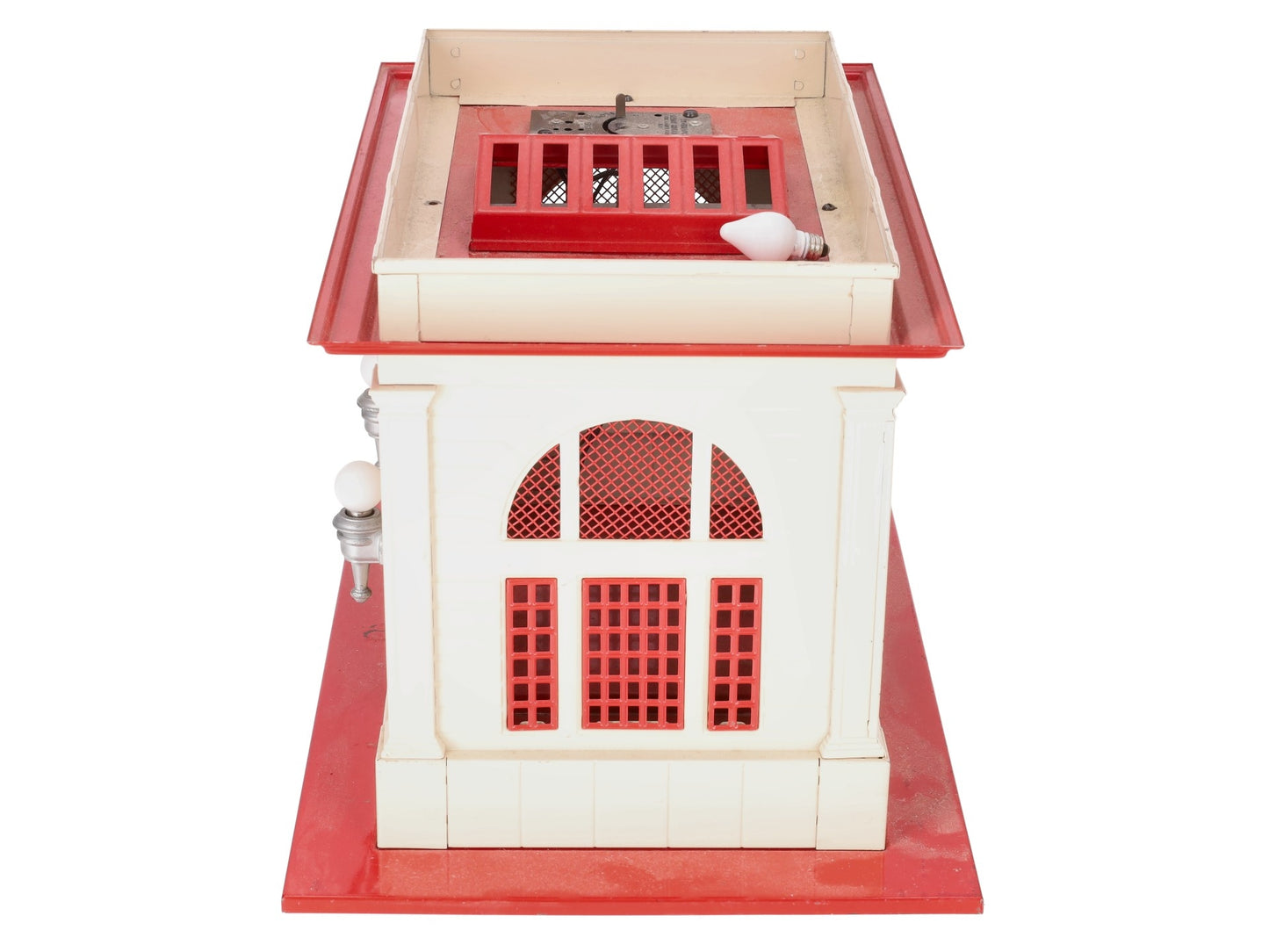 Lionel 115 O Gauge Vintage Lighted Tinplate Passenger Station VG/Box