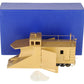 NJ Custom Brass RS-637-0 O BRASS G&A Steel Winged Snow Plow -2 Rail-Custom EX/Box