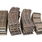 American Flyer Vintage S PW Straight & Curved Roadbed w/ Track # 726 & 727 [19]