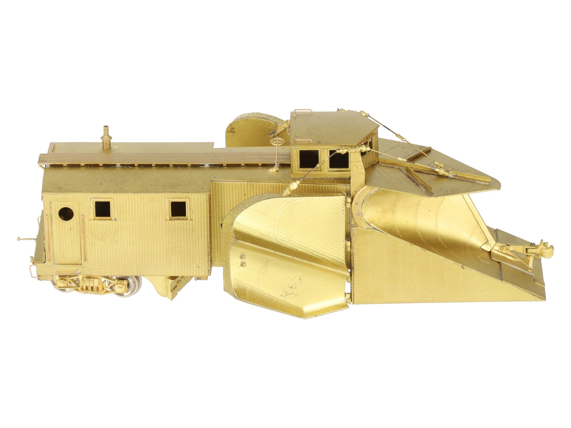 Overland 3030 HO Scale Russell Wood Snowplow EX/Box