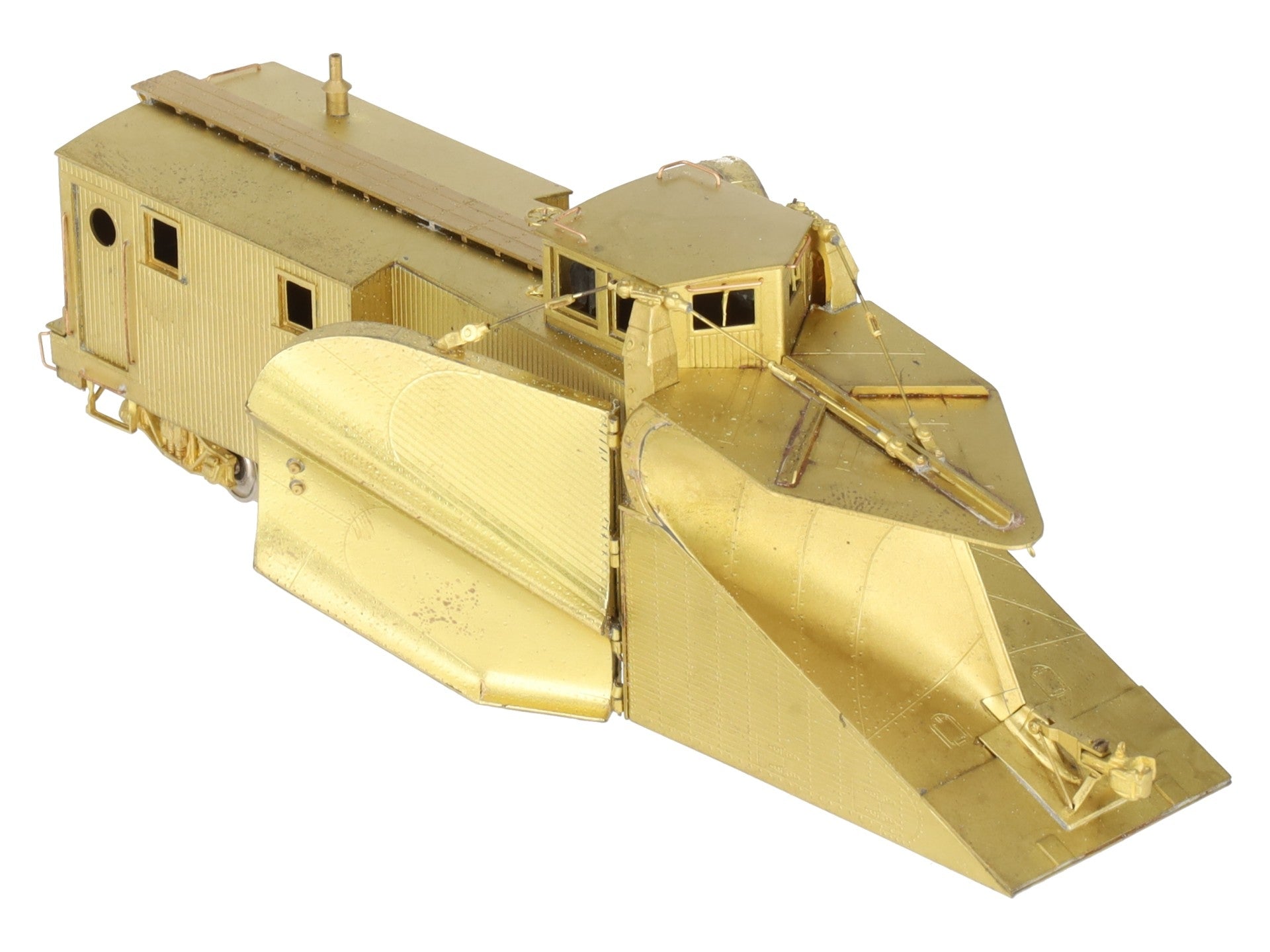 Overland 3030 HO Scale Russell Wood Snowplow EX/Box