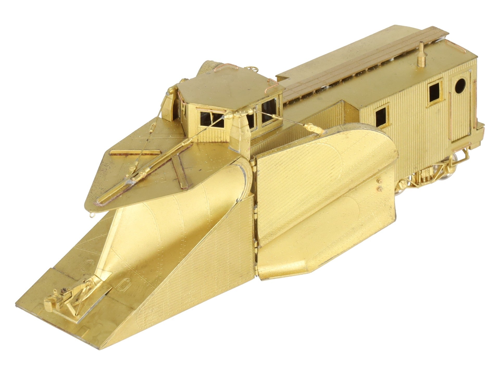 Overland 3030 HO Scale Russell Wood Snowplow EX/Box