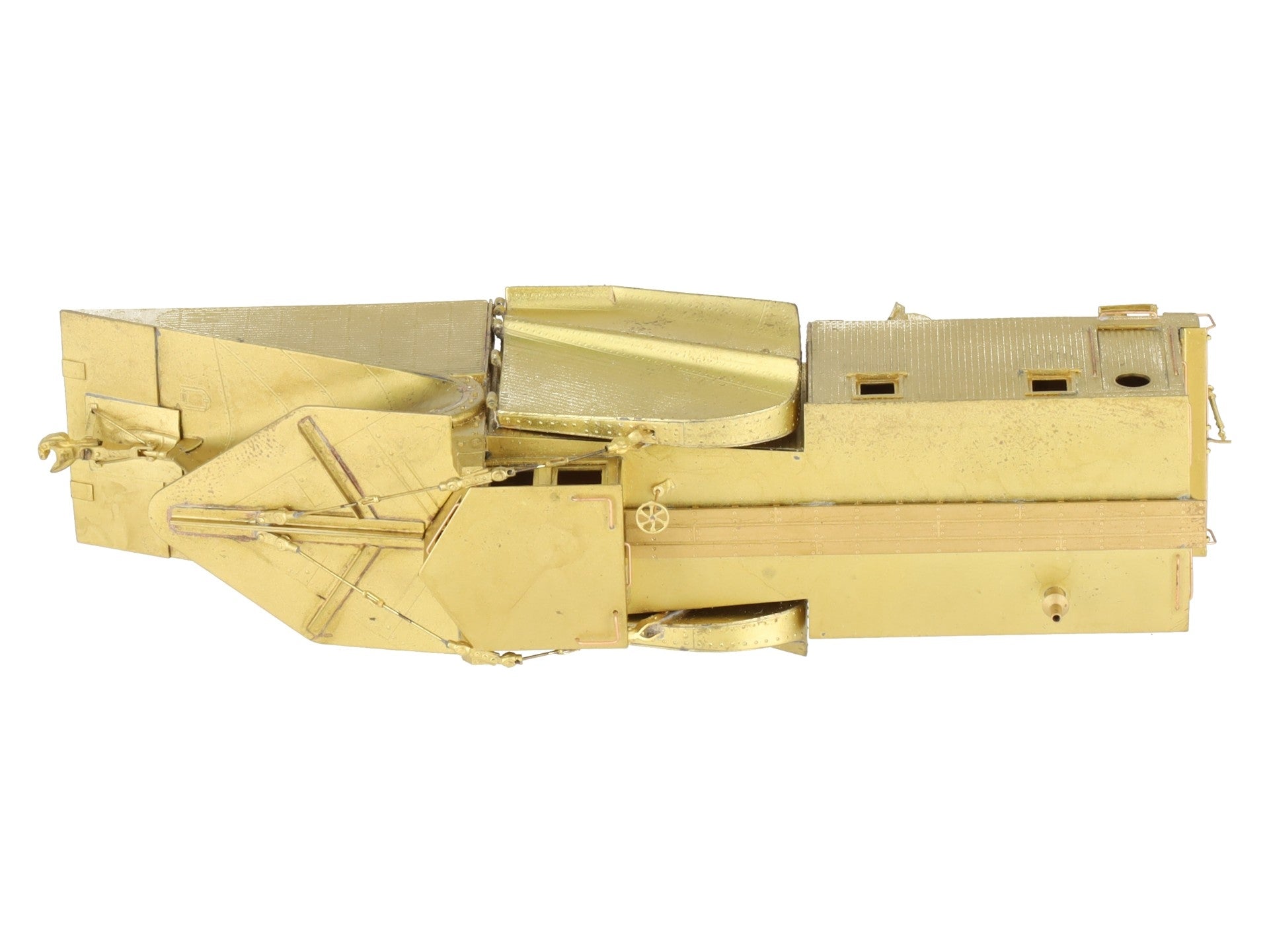 Overland 3030 HO Scale Russell Wood Snowplow EX/Box