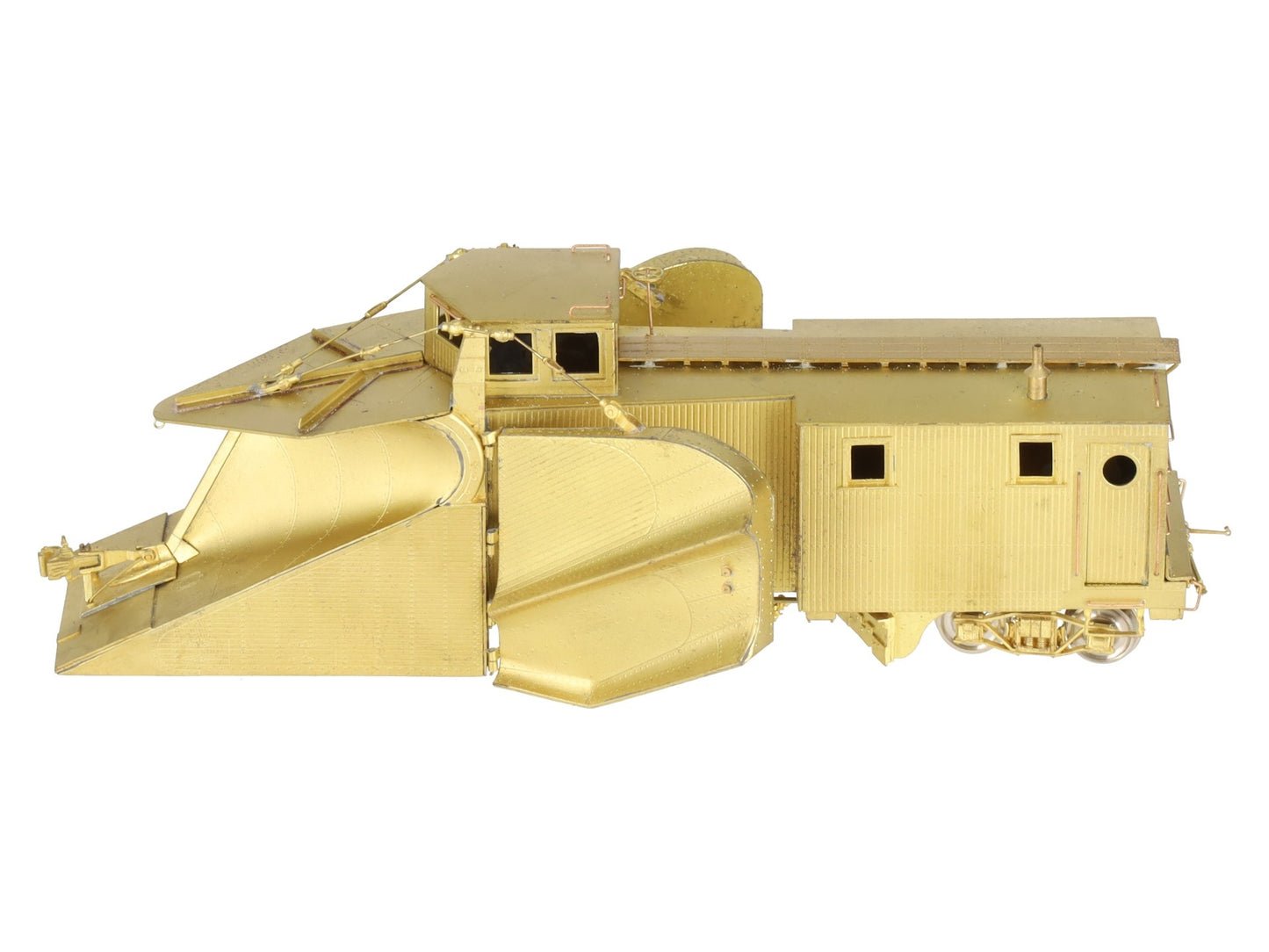 Overland 3030 HO Scale Russell Wood Snowplow EX/Box