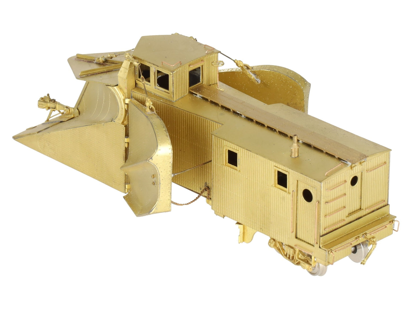 Overland 3030 HO Scale Russell Wood Snowplow EX/Box
