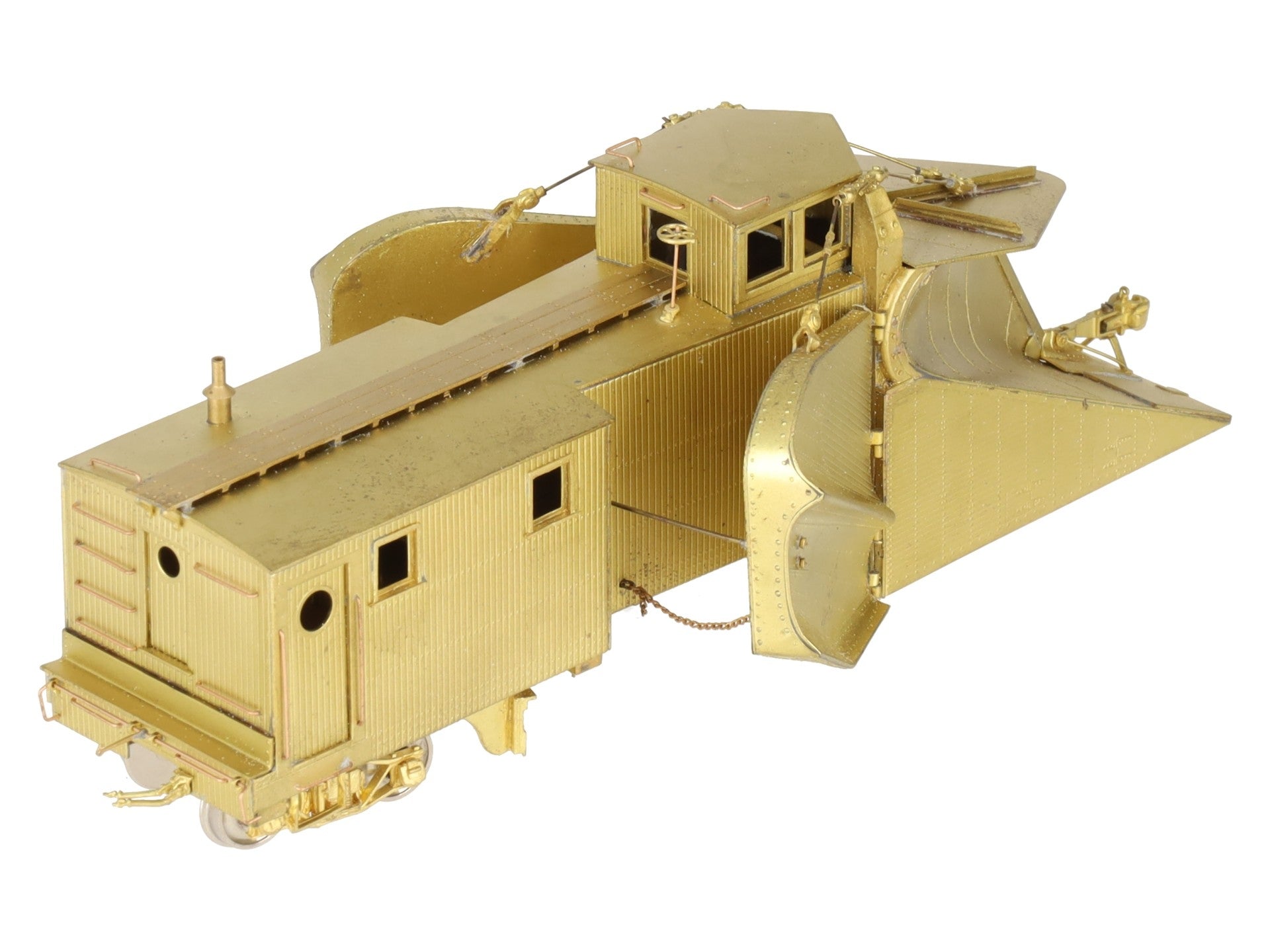 Overland 3030 HO Scale Russell Wood Snowplow EX/Box