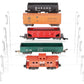 American Flyer Vintage S Postwar Freight Cars # 24403, 631, 716, 940 & C-528 [5] VG