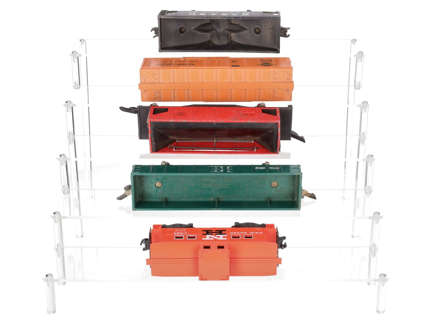 American Flyer Vintage S Postwar Freight Cars # 24403, 631, 716, 940 & C-528 [5] VG