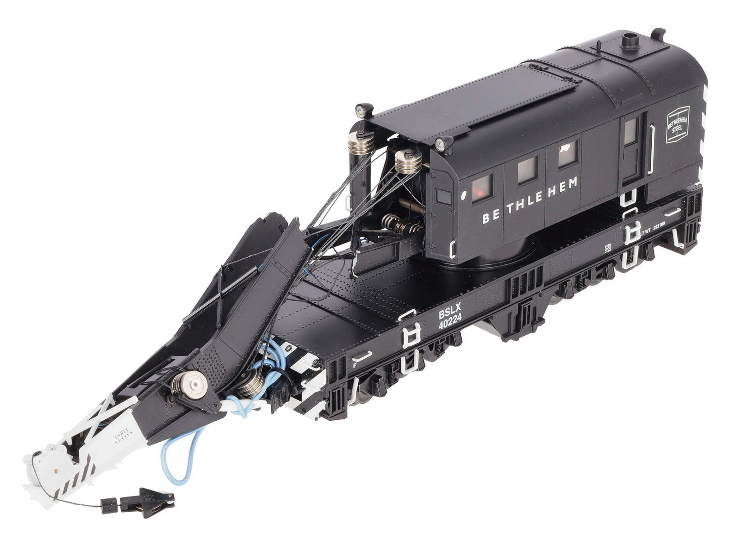 Lionel 6-81884 O LEGACY Bethlehem Steel Command Control Scale Crane Car EX/Box