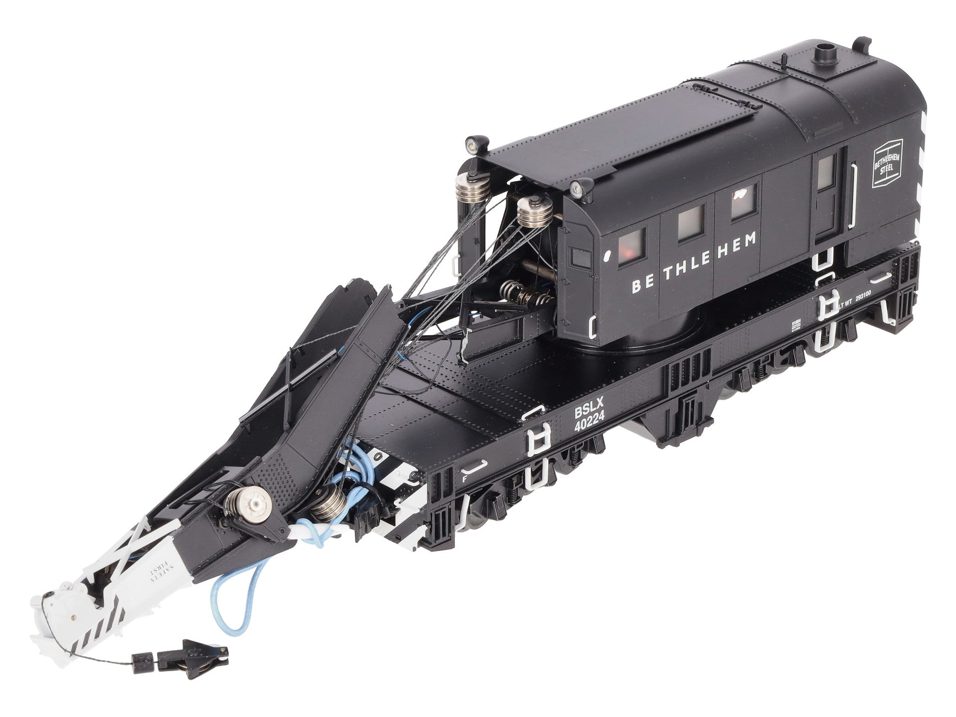 Lionel 6-81884 O LEGACY Bethlehem Steel Command Control Scale Crane Car EX/Box