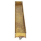 BRASS O Gauge Undecorated Steel Mill 52' Gondola VG
