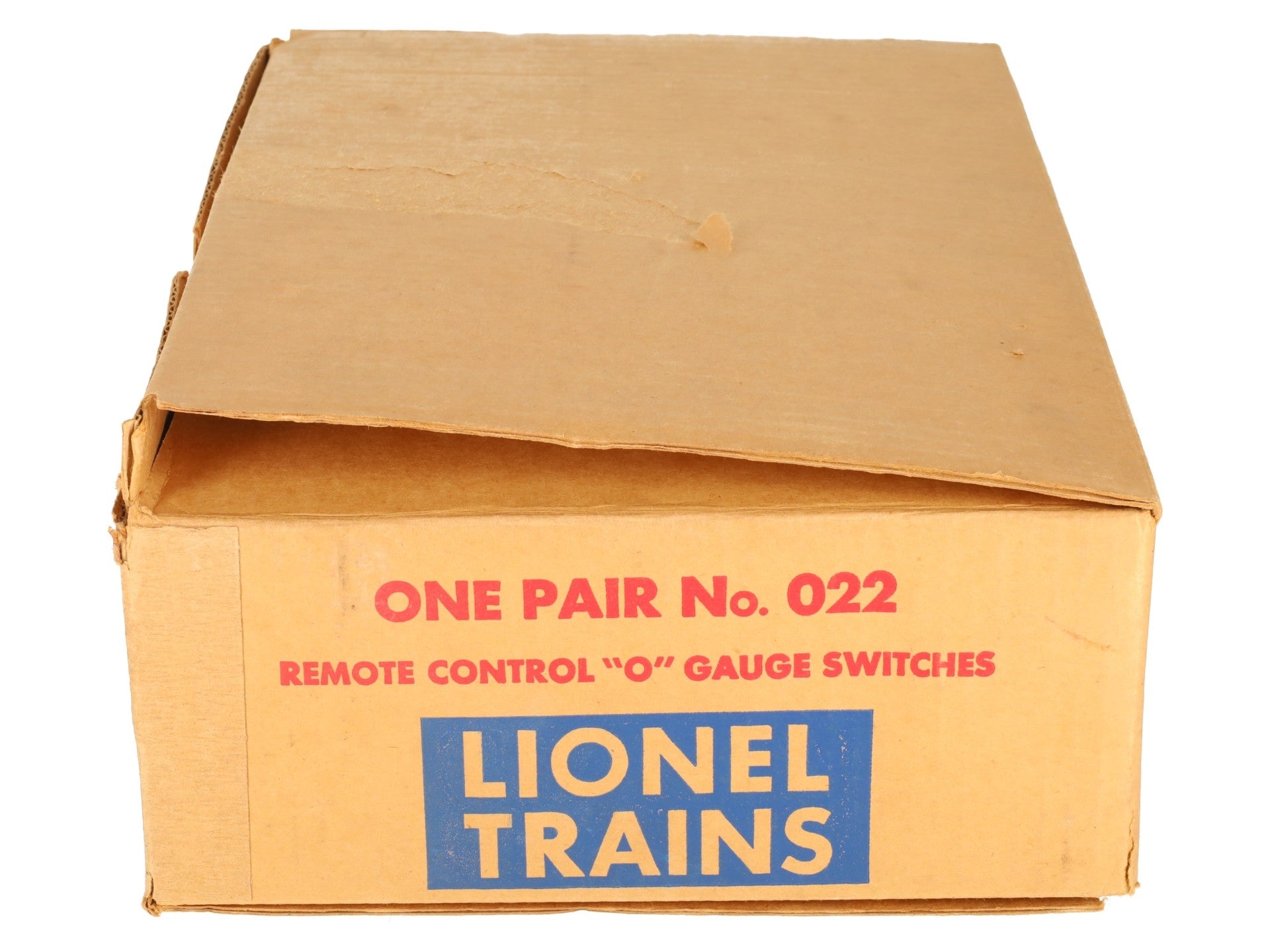 Lionel O22 Vintage O Left-Hand & Right-Hand Electric Remote Switches (Pair of 2) VG
